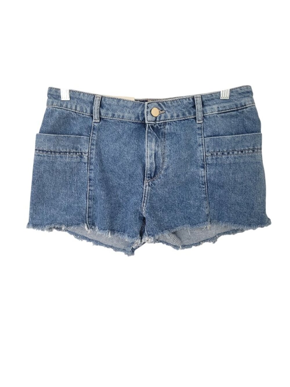 DL1961 Karlie Boyfriend Denim Jean Shorts Size 26 Frayed Hem Casual NWT
